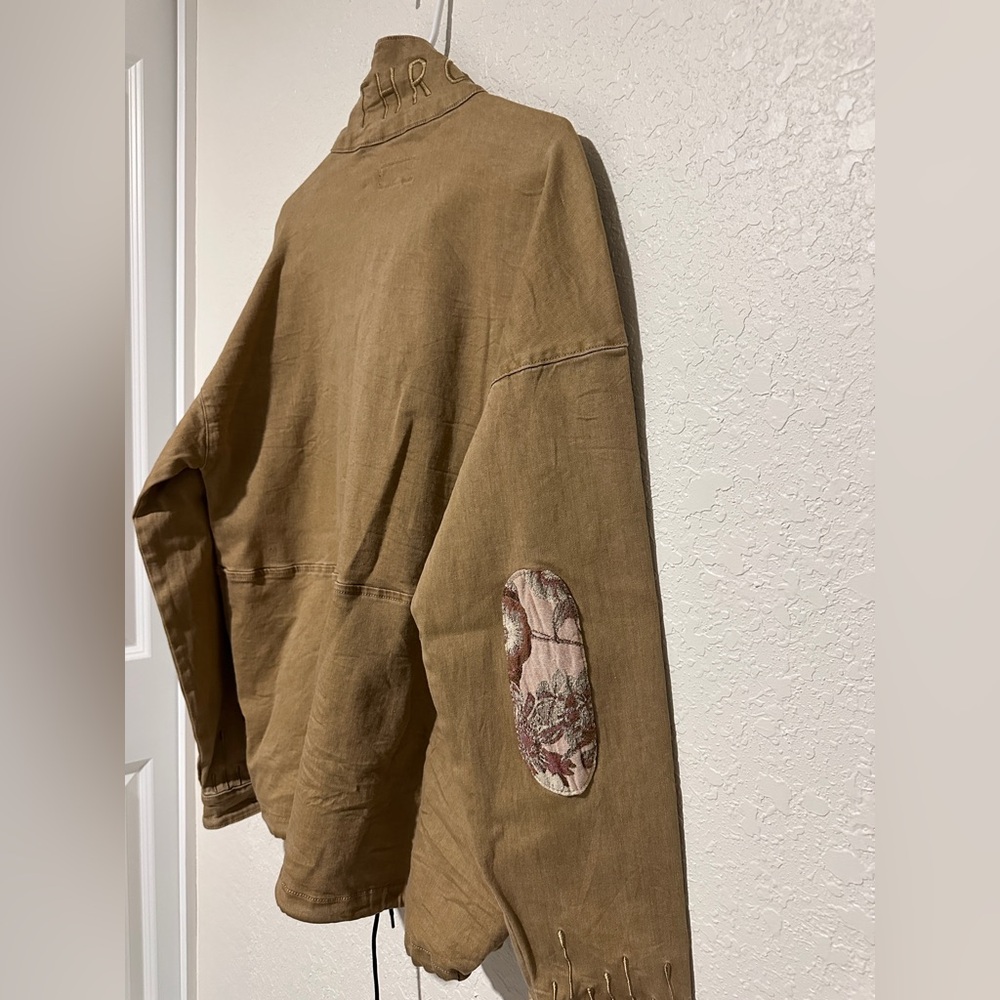 The Hideout Clothing, Fur 1/2 zip Dawn Mock Neck Anorak, size med, Unisex, NWT - Picture 9 of 13